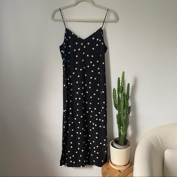 NWT Tracy Reese Polka Dot Slip Dress, Size 6 - Picture 4 of 7